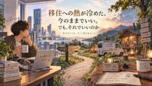 移住への熱が冷めた。今のままでいい。でも、それでいいのか