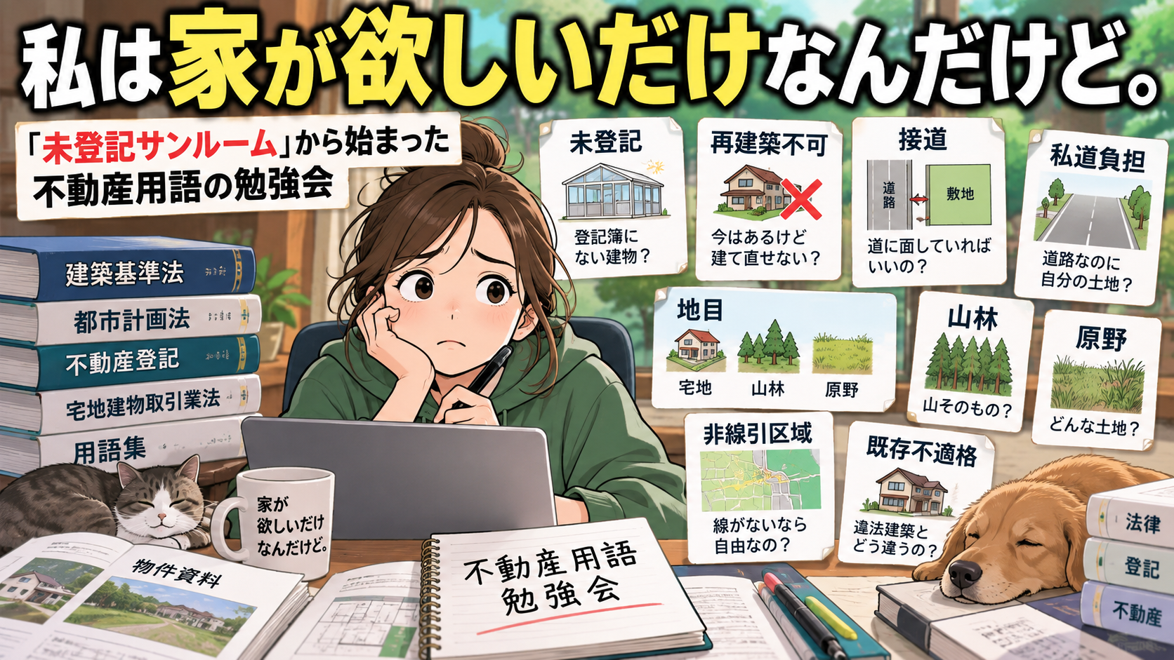 「サンルーム未登記」って何？ 物件探しで謎の不動産用語に囲まれた