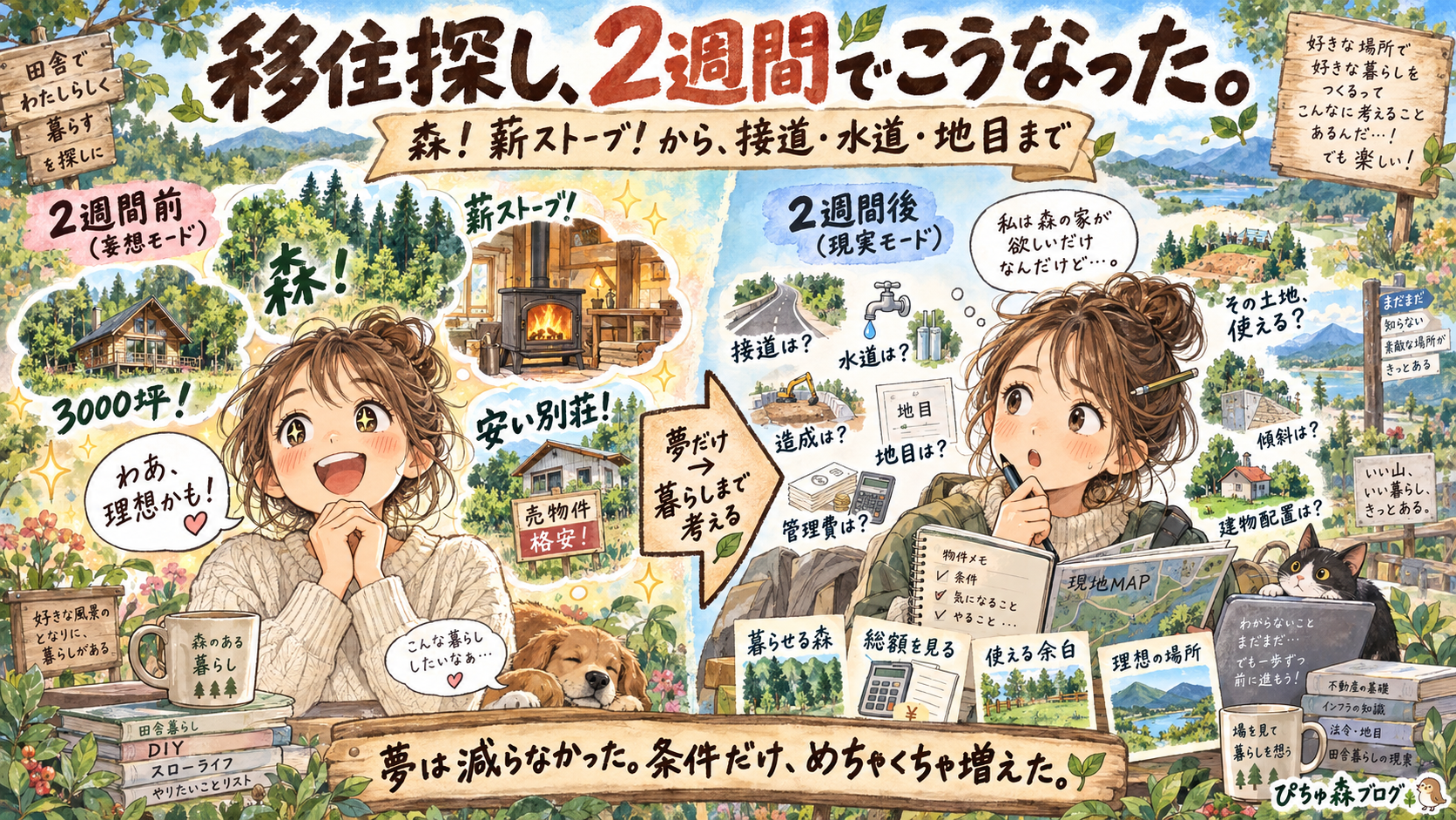 何も知らずに移住先を探し始めた私が、2週間で覚えたこと